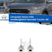 0 D3S: Lampade xenon di ricambio per Hyundai Tucson JM 2014 - 2015 con impianto Xenon di serie D3S: Lampade HID Xenovision XT