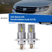 0 Anabbaglianti LED Dacia Logan II a parabola singola: H4 Nava H4: Kit LED Nava 20.000Lumen