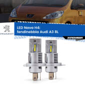 0 Anabbaglianti LED Peugeot 1007 KM_ 2005 - 2009: H4 Nava H4: Kit LED Nava 20.000Lumen