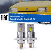 0 Anabbaglianti LED Fiat Cinquecento 1991 - 1999: H4 Nava H4: Kit LED Nava 20.000Lumen