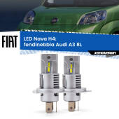 0 Anabbaglianti LED Fiat Qubo 2008 - 2021: H4 Nava H4: Kit LED Nava 20.000Lumen