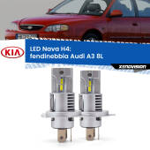 0 Anabbaglianti LED KIA Shuma II FB 2001 - 2004: H4 Nava H4: Kit LED Nava 20.000Lumen