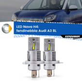 0 Anabbaglianti LED Smart Fortwo 453 2014 in poi: H4 Nava H4: Kit LED Nava 20.000Lumen
