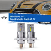 0 Anabbaglianti LED Mini Cooper F55 F56 2013 - 2017: H4 Nava H4: Kit LED Nava 20.000Lumen