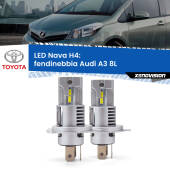 0 Anabbaglianti LED Toyota Yaris Mk3 fari a parabola: H4 Nava H4: Kit LED Nava 20.000Lumen
