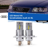 0 Fendinebbia LED Audi A3 8L 1996 - 2000: H4 Nava H4: Kit LED Nava 20.000Lumen