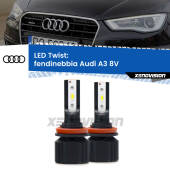 0 Fendinebbia LED Audi A3 8V 2013 - 2016: Twist 11,000Lm H11: Kit LED Twist  11.000Lm