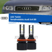 0 Fendinebbia LED Audi A4 B6 2000 - 2004: Twist 11,000Lm H11: Kit LED Twist  11.000Lm