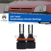 0 Fendinebbia LED Citroën Berlingo con luci svolta: Twist 11,000Lm H11: Kit LED Twist 11.000Lm