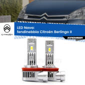 0 Fendinebbia LED Citroën Berlingo II con luci svolta: Nava 20,000Lm H11: Kit LED Nava 20.000Lumen