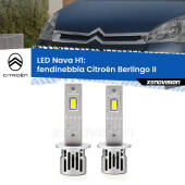 0 Fendinebbia LED Citroën Berlingo II senza luci svolta: H1 Nava H1: Kit LED Nava 20.000Lumen