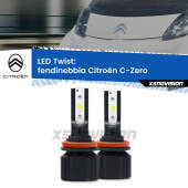 0 Fendinebbia LED Citroën C-Zero 2010 - 2019: Twist 11,000Lm H11: Kit LED Twist 11.000Lm