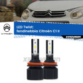 0 Fendinebbia LED Citroën C1 II 2014 in poi: Twist 11,000Lm H11: Kit LED Twist  11.000Lm