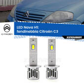 0 Fendinebbia LED Citroën C3 2002 - 2009: H1 Nava H1: Kit LED Nava 20.000Lumen