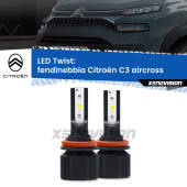 0 Fendinebbia LED Citroën C3 aircross  2017 in poi: Twist 11,000Lm H11: Kit LED Twist  11.000Lm