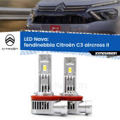 0 Fendinebbia LED Citroën C3 aircross II 2024 in poi: Nava 20,000Lm H11: Kit LED Nava 20.000Lumen