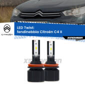 0 Fendinebbia LED Citroën C4 II 2009 - 2016: Twist 11,000Lm H11: Kit LED Twist  11.000Lm
