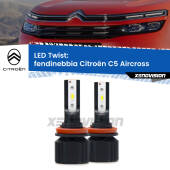 0 Fendinebbia LED Citroën C5 Aircross 2017 in poi: Twist 11,000Lm H11: Kit LED Twist 11.000Lm