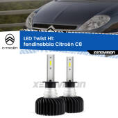 0 Fendinebbia LED Citroën C8  2002 - 2010: H1 11,000Lm H1: Kit LED Twist 11.000Lm