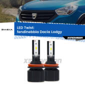0 Fendinebbia LED Dacia Lodgy 2012 in poi: Twist 11,000Lm H11: Kit LED Twist 11.000Lm