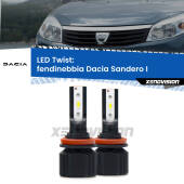 0 Fendinebbia LED Dacia Sandero I 2008 - 2012: Twist 11,000Lm H11: Kit LED Twist 11.000Lm