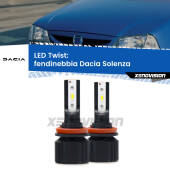 0 Fendinebbia LED Dacia Solenza 2003 in poi: Twist 11,000Lm H11: Kit LED Twist 11.000Lm