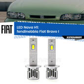 0 Fendinebbia LED Fiat Bravo I 1995 - 2001: H1 Nava H1: Kit LED Nava 20.000Lumen