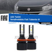 0 Fendinebbia LED Fiat Talento III con luci svolta: Twist 11,000Lm H11: Kit LED Twist 11.000Lm
