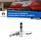 0 Fendinebbia LED H1 9600Lm per Citroën Jumper II 2002 in poi H1: Kit LED Accent 9600LM