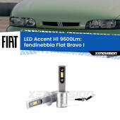 0 Fendinebbia LED H1 9600Lm per Fiat Bravo I 1995 - 2001 H1: Kit LED Accent 9600LM