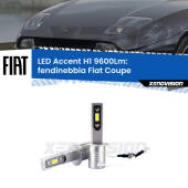 0 Fendinebbia LED H1 9600Lm per Fiat Coupe 1993 - 2000 H1: Kit LED Accent 9600LM