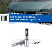0 Fendinebbia LED H1 9600Lm per Fiat Ulysse 179 2002 - 2011 H1: Kit LED Accent 9600LM