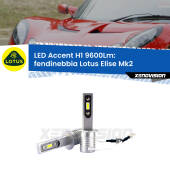 0 Fendinebbia LED H1 9600Lm per Lotus Elise Mk2 2000 - 2009 H1: Kit LED Accent 9600LM