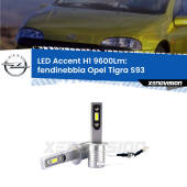 0 Fendinebbia LED H1 9600Lm per Opel Tigra S93 1994 - 2000 H1: Kit LED Accent 9600LM