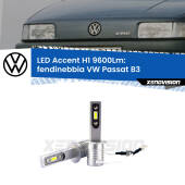 0 Fendinebbia LED H1 9600Lm per VW Passat B3 1994 - 1996 H1: Kit LED Accent 9600LM