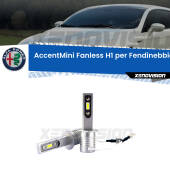 0 Fendinebbia LED H1 9600Lumen per Alfa romeo Brera (939) 2006 -2010 H1: Kit LED AccentMini 9600LM