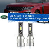 0 Fendinebbia LED H3 9600Lm per Land rover Range rover II P38A 1994 - 2002 H3: Kit LED Accent 9600LM