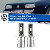 0 Fendinebbia LED H3 9600Lm per VW Corrado 1988 - 1995 H3: Kit LED Accent 9600LM