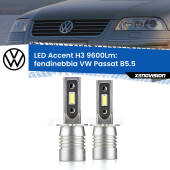 0 Fendinebbia LED H3 9600Lm per VW Passat B5.5 2000 - 2005 H3: Kit LED Accent 9600LM