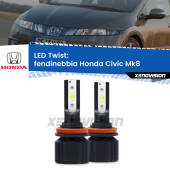 0 Fendinebbia LED Honda Civic Mk8 2005 - 2010: Twist 11,000Lm H11: Kit LED Twist 11.000Lm
