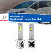0 Fendinebbia LED Honda Jazz Mk2 2002 - 2008: H1 Nava H1: Kit LED Nava 20.000Lumen