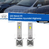 0 Fendinebbia LED Hyundai Highway 2000 - 2004: H1 Nava H1: Kit LED Nava 20.000Lumen