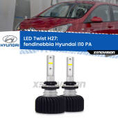 0 Fendinebbia LED Hyundai I10 PA 2007 - 2017: H27 11,000Lm H27: Kit LED Twist 11.000Lm