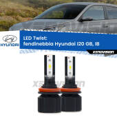 0 Fendinebbia LED Hyundai I20 GB, IB 2014 in poi: Twist 11,000Lm H11: Kit LED Twist 11.000Lm