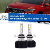 0 Fendinebbia LED Hyundai Santa FÉ I SM 2001 - 2012: H27 11,000Lm H27: Kit LED Twist 11.000Lm
