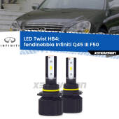 0 Fendinebbia LED Infiniti Q45 III F50 2001 - 2006: HB4 11,000Lm HB4: Kit LED Twist 11.000Lm