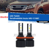 0 Fendinebbia LED Isuzu MU-X Mk1 2013 - 2019: Twist 11,000Lm H11: Kit LED Twist  11.000Lm