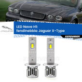 0 Fendinebbia LED Jaguar X-Type 2001 - 2009: H1 Nava H1: Kit LED Nava 20.000Lumen