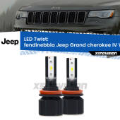 0 Fendinebbia LED Jeep Grand cherokee IV WK2 2014 - 2020: Twist 11,000Lm H11: Kit LED Twist 11.000Lm