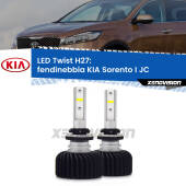 0 Fendinebbia LED KIA Sorento I JC 2002 - 2008: H27 11,000Lm H27: Kit LED Twist 11.000Lm